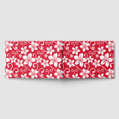 BLUE HAWAII PATTER IN ROT GÄSTEBUCH (Voll)