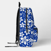 BLUE HAWAII PATTER IN ROYAL BLUE BEDRUCKTER RUCKSACK (Links)