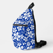 BLUE HAWAII PATTER IN ROYAL BLUE CROSSBODY BAG (Rechte Ecke)
