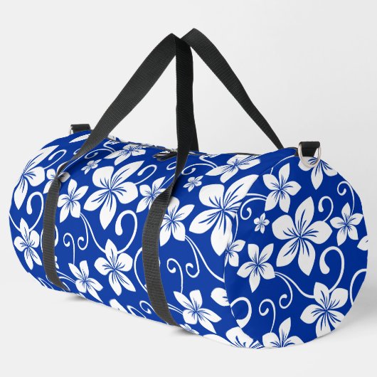 BLUE HAWAII PATTER IN ROYAL BLUE DUFFLE BAG (Linke Ecke)