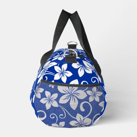 BLUE HAWAII PATTER IN ROYAL BLUE DUFFLE BAG (Rechts)