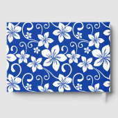 BLUE HAWAII PATTER IN ROYAL BLUE GÄSTEBUCH (Rückseite)
