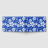 BLUE HAWAII PATTER IN ROYAL BLUE GÄSTEBUCH (Voll)