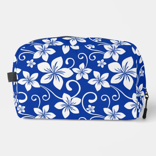 BLUE HAWAII PATTER IN ROYAL BLUE WASCHBEUTEL (Vorderseite)