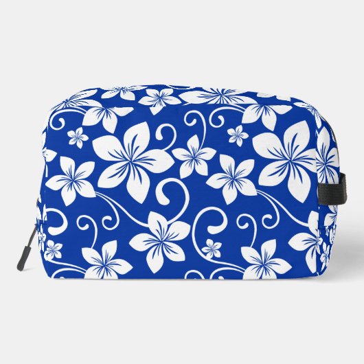 BLUE HAWAII PATTER IN ROYAL BLUE WASCHBEUTEL (Rückseite)