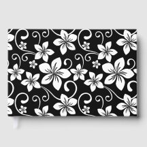 BLUE HAWAII PATTER IN SCHWARZ