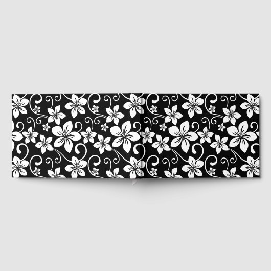 BLUE HAWAII PATTER IN SCHWARZ GÄSTEBUCH (Voll)