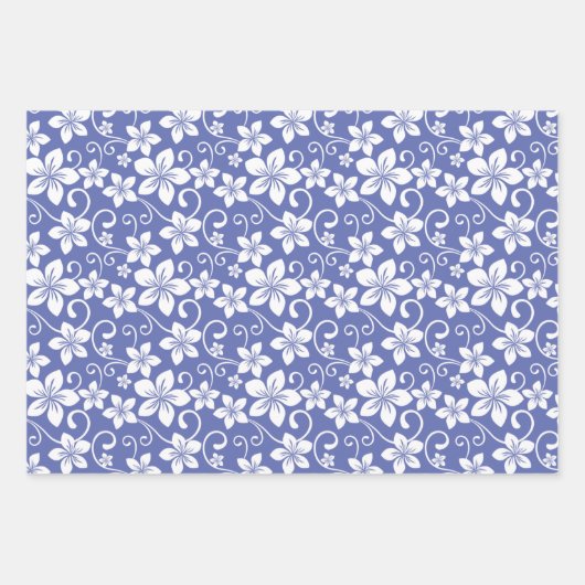 BLUE HAWAII (PERIWINKLE) GESCHENKPAPIER SET (Vorderseite 3)