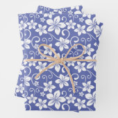 BLUE HAWAII (PERIWINKLE) GESCHENKPAPIER SET (Beispiel)