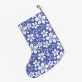BLUE HAWAII (PERIWINKLE) KLEINER WEIHNACHTSSTRUMPF (Rückseite (Hängend))