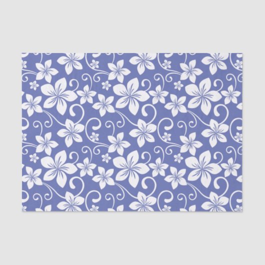 BLUE HAWAII (PERIWINKLE) SEIDENPAPIER (Vorderseite)