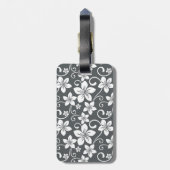 BLUE HAWAII (PEWTER) GEPÄCKANHÄNGER (Rückseite vertikal)