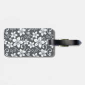 BLUE HAWAII (PEWTER) GEPÄCKANHÄNGER (Rückseite horizontal)