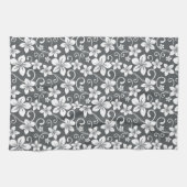 BLUE HAWAII (PEWTER) GESCHIRRTUCH (Horizontal)