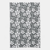 BLUE HAWAII (PEWTER) GESCHIRRTUCH (Vertikal)