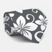 BLUE HAWAII (PEWTER) KRAWATTE (Gerollt)