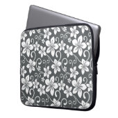 BLUE HAWAII (PEWTER) LAPTOPSCHUTZHÜLLE (Vorderseite Links)