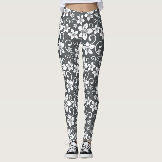BLUE HAWAII (PEWTER) LEGGINGS (Vorderseite)