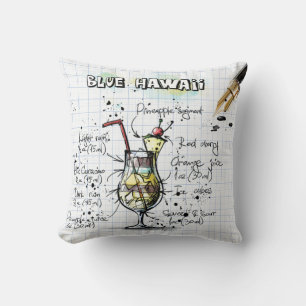 Blue Hawaii Pillow Kissen