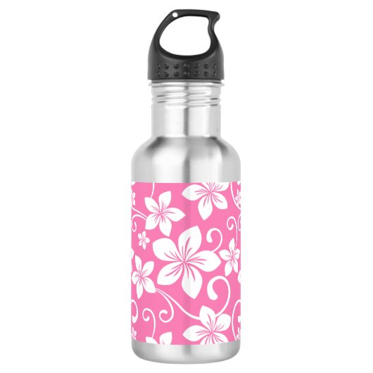 BLUE HAWAII (PINK) EDELSTAHLFLASCHE (Vorderseite)