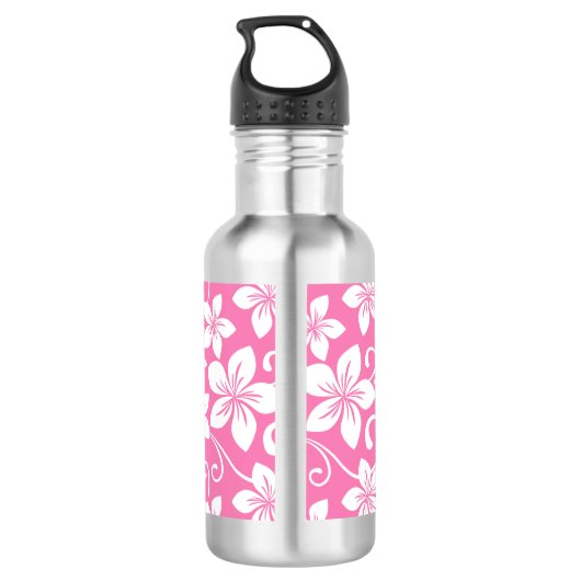 BLUE HAWAII (PINK) EDELSTAHLFLASCHE (Rückseite)