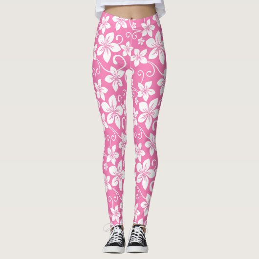 BLUE HAWAII (PINK) LEGGINGS (Vorderseite)