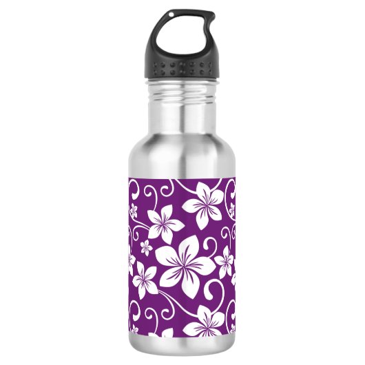 BLUE HAWAII (PLUM) EDELSTAHLFLASCHE (Vorderseite)