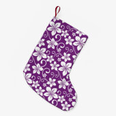 BLUE HAWAII (PLUM) KLEINER WEIHNACHTSSTRUMPF (Vorderansicht (hängend))