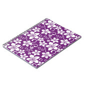 BLUE HAWAII (PLUM) NOTIZBLOCK (Linke Seite)