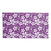 BLUE HAWAII (PLUM) Pillowcase Kissenbezug (Rückseite-Rechts)