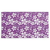 BLUE HAWAII (PLUM) Pillowcase Kissenbezug (Vorderseite-Rechts)