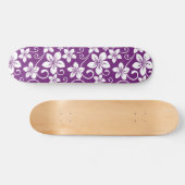 BLUE HAWAII (PLUM) SKATEBOARD (Horizontal)