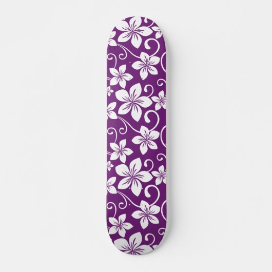 BLUE HAWAII (PLUM) SKATEBOARD (Vorne)