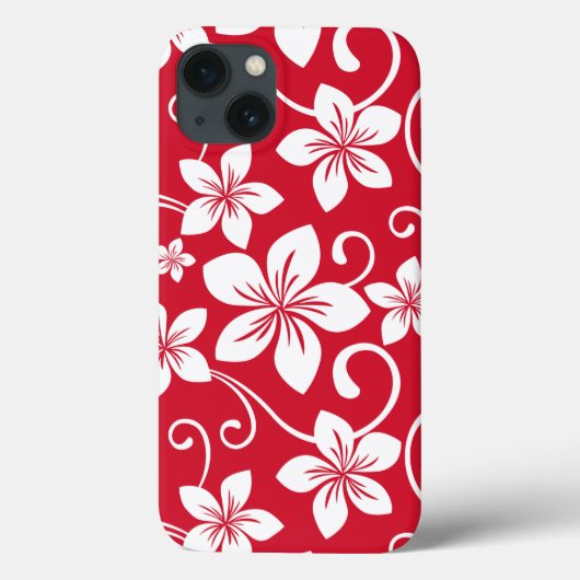 BLUE HAWAII (RED) Case-Mate iPhone HÜLLE (Rückseite)