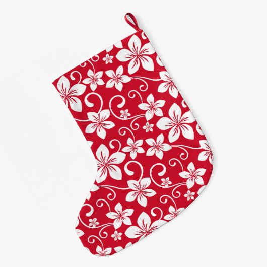 BLUE HAWAII (RED) GROßER WEIHNACHTSSTRUMPF (Rückseite (Hängend))