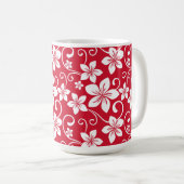 BLUE HAWAII (RED) KAFFEETASSE (VorderseiteRechts)