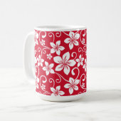 BLUE HAWAII (RED) KAFFEETASSE (Vorderseite Links)