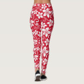 BLUE HAWAII (RED) LEGGINGS (Rückseite)