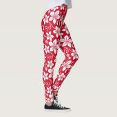 BLUE HAWAII (RED) LEGGINGS (Rechts)
