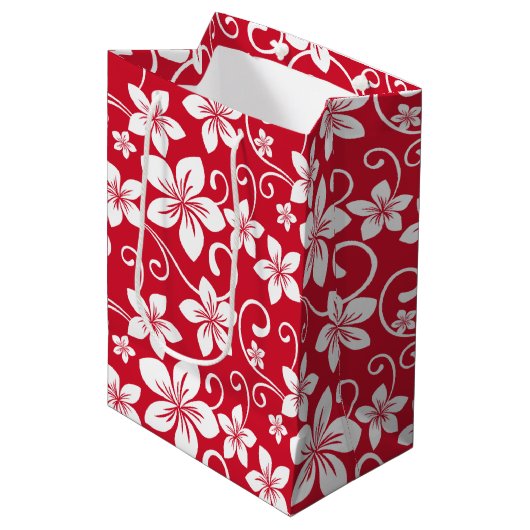 BLUE HAWAII (RED) MITTLERE GESCHENKTÜTE (Vorderseite Schrägansicht)