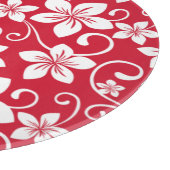 BLUE HAWAII (RED) SCHNEIDEBRETT (Ecke)