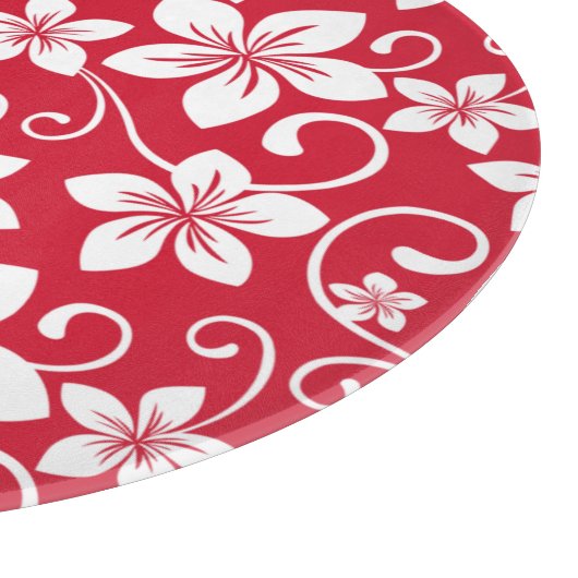 BLUE HAWAII (RED) SCHNEIDEBRETT (Ecke)