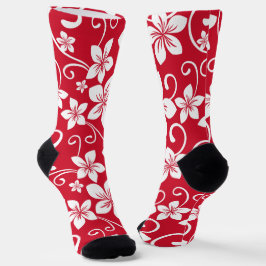 BLUE HAWAII (RED) SOCKEN