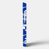 BLUE HAWAII (ROYAL BLUE) Case-Mate iPhone HÜLLE (Rückseite / Links)