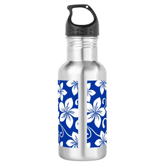 BLUE HAWAII (ROYAL BLUE) EDELSTAHLFLASCHE (Rückseite)