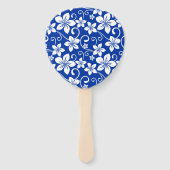 BLUE HAWAII (ROYAL BLUE) FÄCHER (Rückseite)