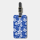 BLUE HAWAII (ROYAL BLUE) GEPÄCKANHÄNGER (Vorderseite vertikal)