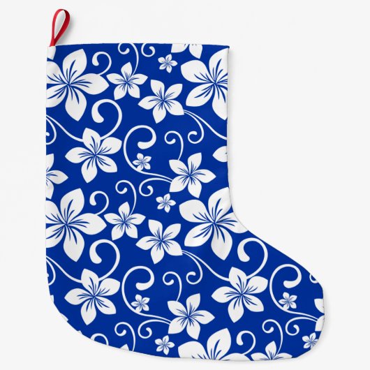 BLUE HAWAII (ROYAL BLUE) GROßER WEIHNACHTSSTRUMPF (Vorderseite)