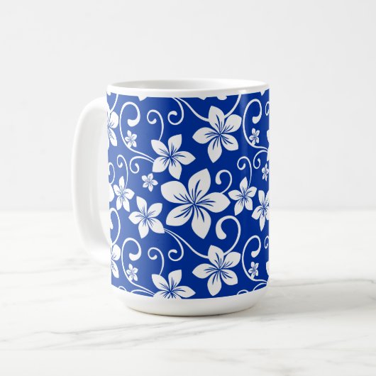 BLUE HAWAII (ROYAL BLUE) KAFFEETASSE (Vorderseite Links)