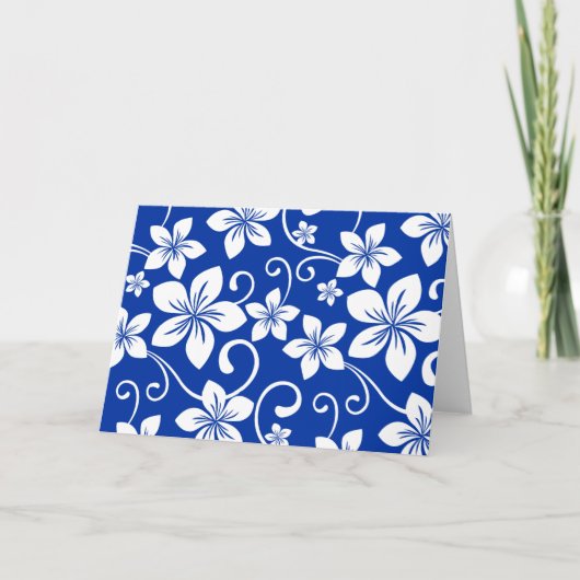 BLUE HAWAII (ROYAL BLUE) KARTE (Vorderseite)
